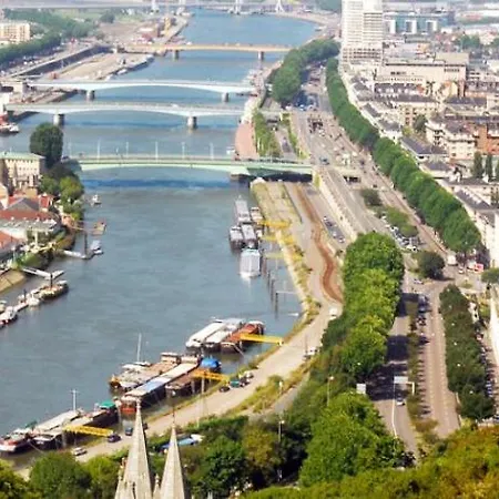 Grand Free Parking Privé Gratuit Appartement Rouen